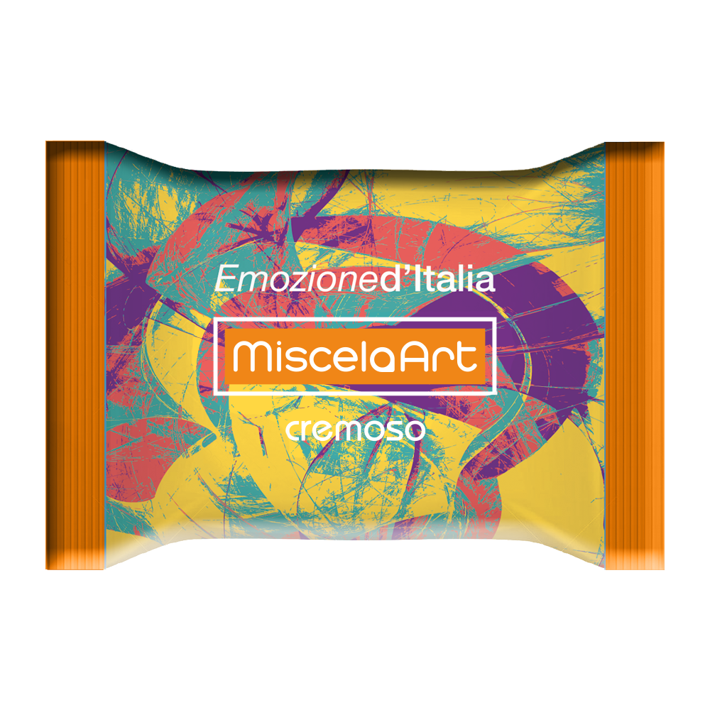 Capsule MiscelaArt Emozioned'italia Alluminio Miscela Cremoso per Bialetti Smart