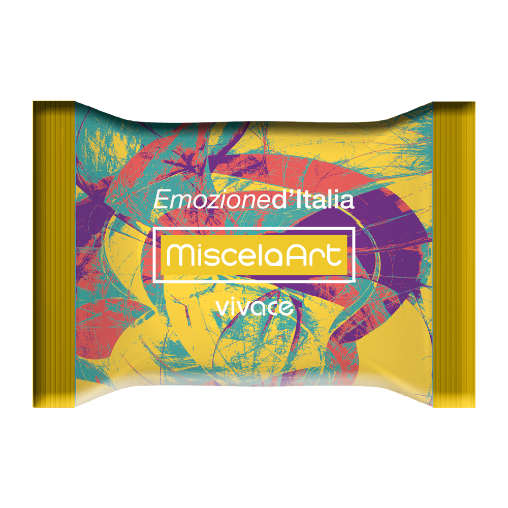 Capsule MiscelaArt Emozioned'italia Alluminio Miscela Vivace per Bialetti Smart