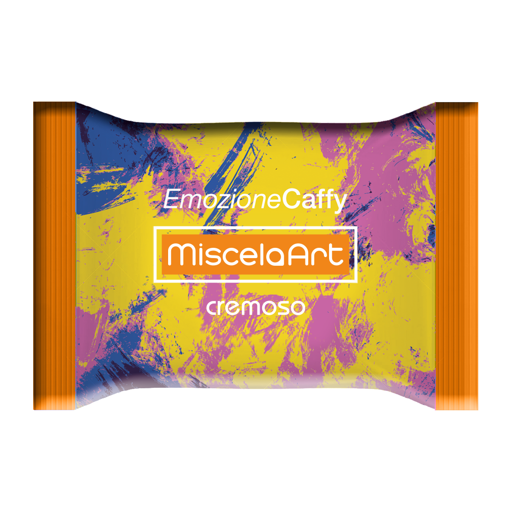 Capsule MiscelaArt Emozionecaffy Miscela Cremoso per Caffitaly System