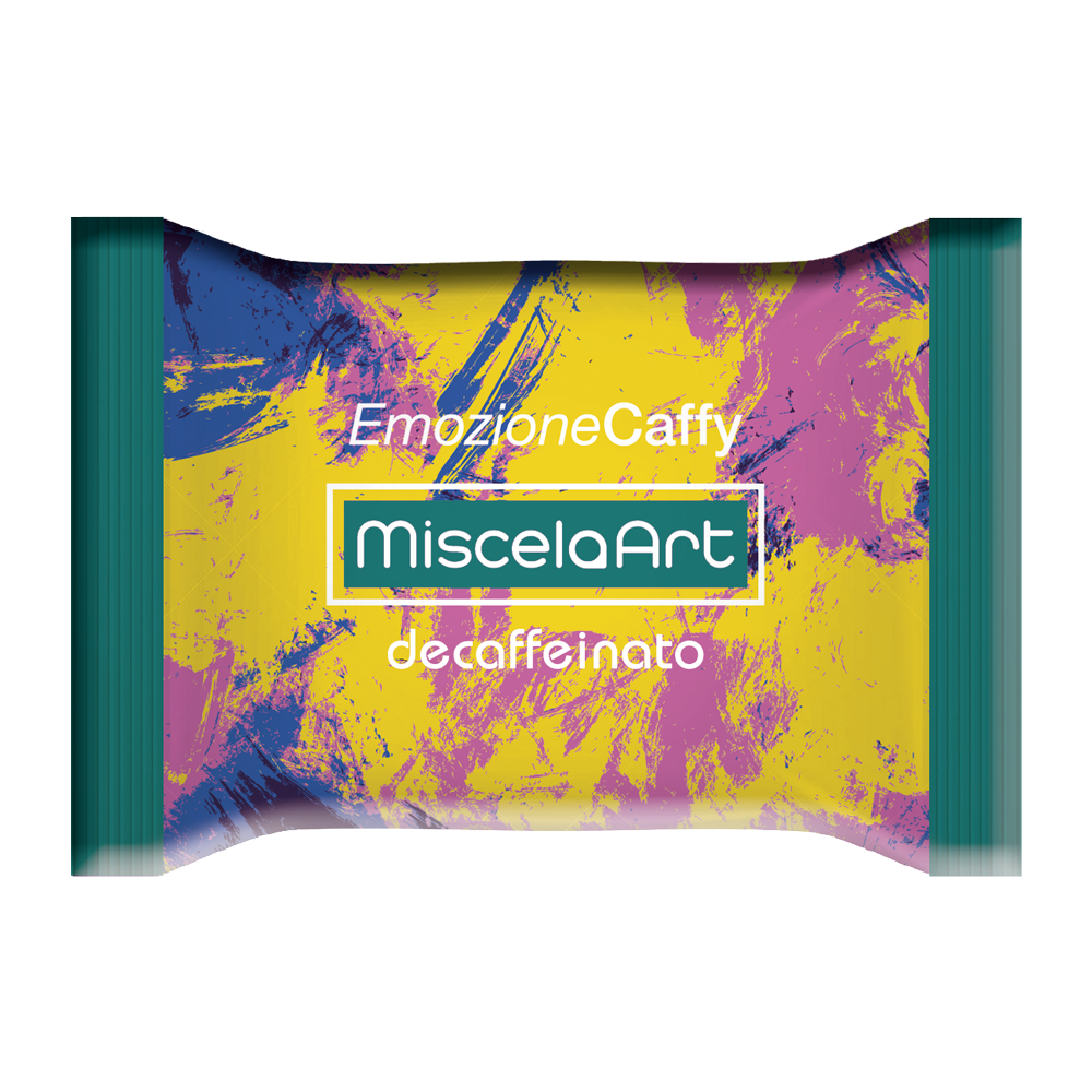 Capsule MiscelaArt Emozionecaffy Miscela Decaffeinato per Caffitaly System