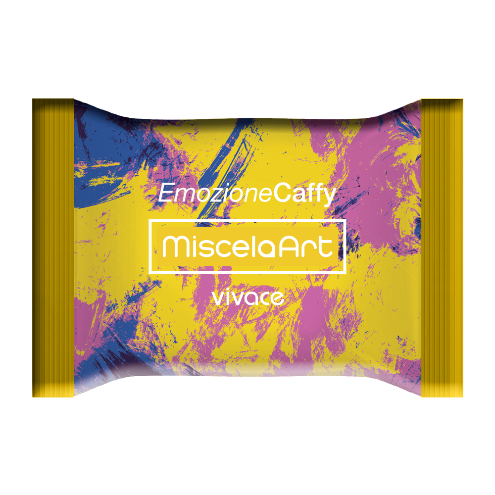 Capsule MiscelaArt Emozionecaffy Miscela Vivace per Caffitaly System