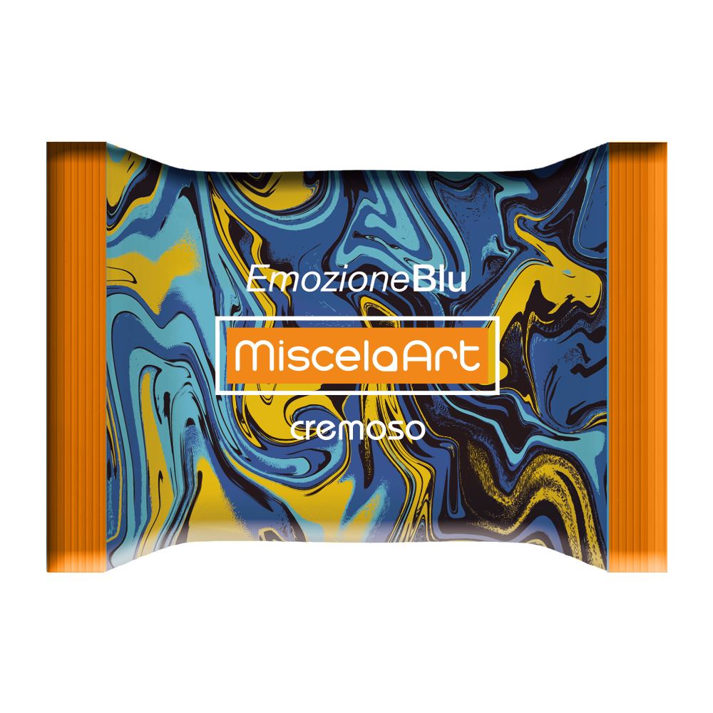 Capsule MiscelaArt Emozioneblu Miscela Cremoso per Lavazza Blue