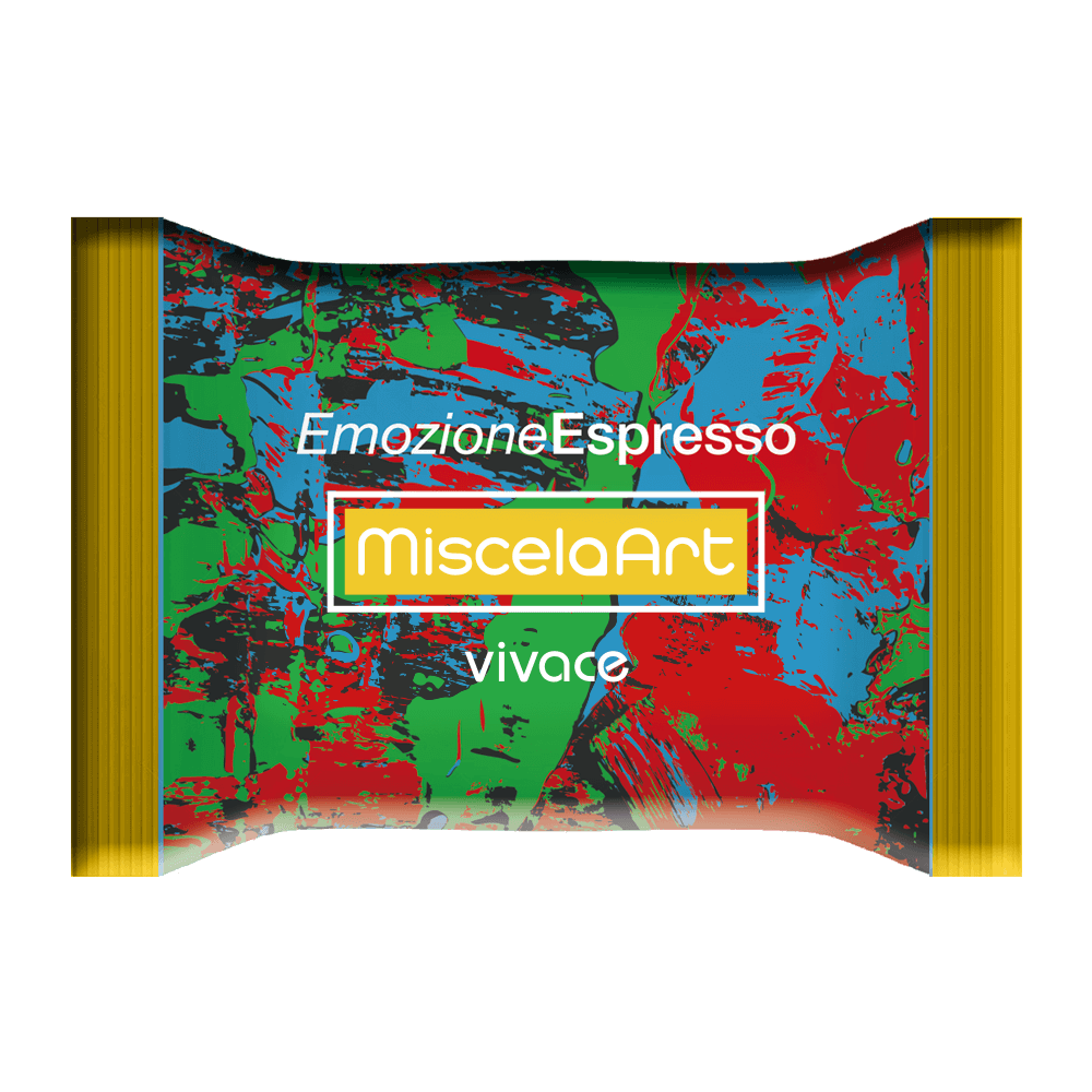 Capsule MiscelaArt Emozionespresso Miscela Vivace per Nespresso ad uso domestico