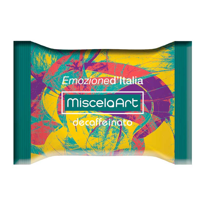 Capsule MiscelaArt Emozioned'italia Alluminio Miscela Decaffeinato per Bialetti Smart