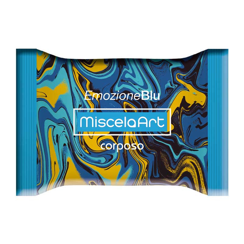 Capsule MiscelaArt Emozioneblu Miscela Corposo per Lavazza Blue