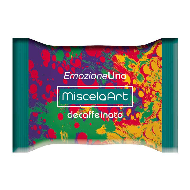 Capsule MiscelaArt Emozioneuno Miscela Decaffeinato per Uno System